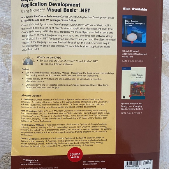 Object-Oriented Application Development Book - Picture 2 of 4